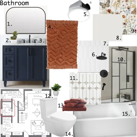 Bathroom Interior Design Mood Board by Shaelyn Gilmar on Style Sourcebook