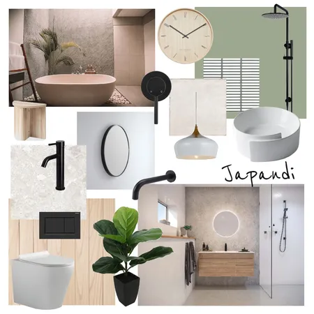 Japandi - BW Tiles Interior Design Mood Board by CSugden on Style Sourcebook