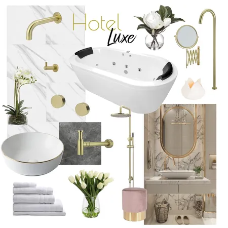 Hotel Luxe Gold - BW Tiles Interior Design Mood Board by CSugden on Style Sourcebook