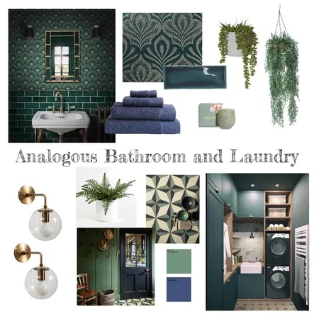 Module 6 - Bathroom/Laundry Interior Design Mood Board by CP9213 on Style Sourcebook