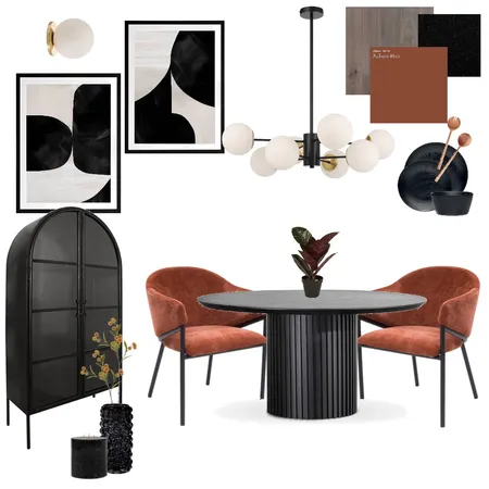 Ebony and Auburn Interior Design Mood Board by Mosaiek Interiors on Style Sourcebook