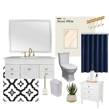 Jill's Bathroom Interior Design Mood Board by Ramirbre on Style Sourcebook