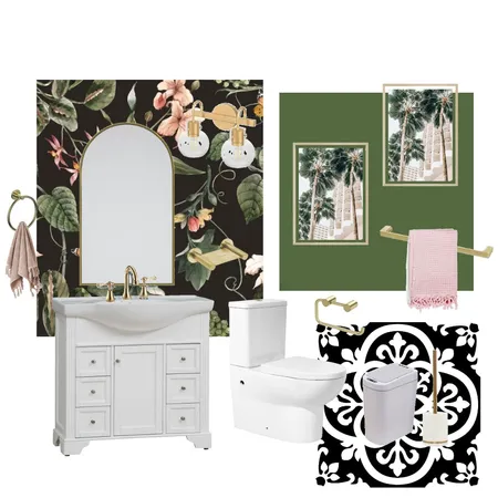 Jill's Half Bath 4 Interior Design Mood Board by Ramirbre on Style Sourcebook