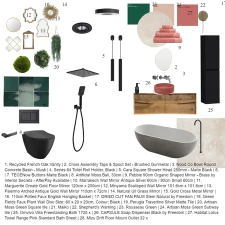 badkamer Interior Design Mood Board by esther87 on Style Sourcebook