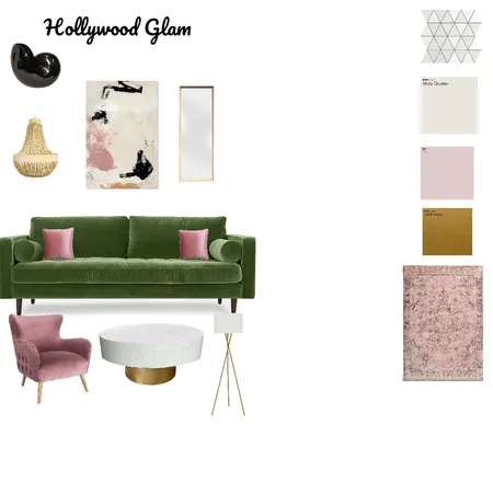 Hollywood Interior Design Mood Board by mbarc777@gmail.com on Style Sourcebook