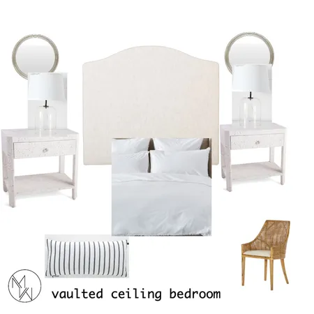 vaulted ceiling bedroom Interior Design Mood Board by melw on Style Sourcebook