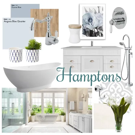 Hamptons - BW Tiles Interior Design Mood Board by CSugden on Style Sourcebook