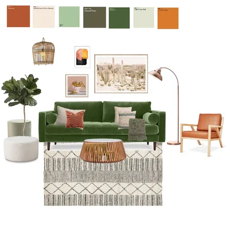 Mid-Century Modern Interior Design Mood Board by jubyang on Style Sourcebook