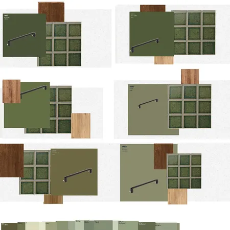 Olive GREEN 1 alpine snow kitchen green tiles Interior Design Mood Board by PA_EP on Style Sourcebook