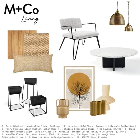 Moroccan Nights Interior Design Mood Board by M+Co Living on Style Sourcebook