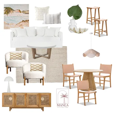 contemporary coastal Interior Design Mood Board by Manea Interior Design & Styling on Style Sourcebook