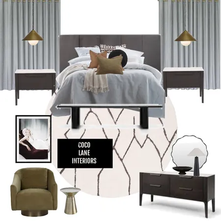 Mount Lawley Project - Master Bedroom Interior Design Mood Board by CocoLane Interiors on Style Sourcebook