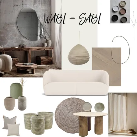 WABI SABI ASSIGNMENT 3 Interior Design Mood Board by yumna on Style Sourcebook