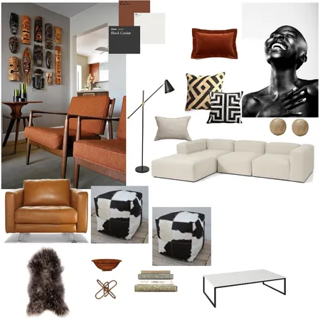 African Mood Interior Design Mood Board by Fatima Zuke on Style Sourcebook