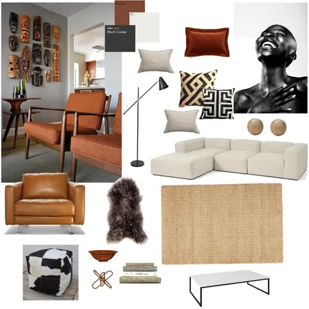 African Mood Interior Design Mood Board by Fatima Zuke on Style Sourcebook