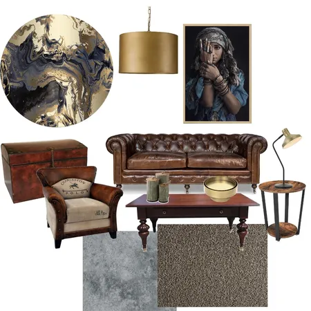 Modul 7.1.C Interior Design Mood Board by Anjuska on Style Sourcebook