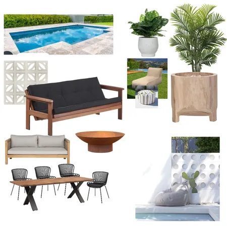 Outdoor Area Interior Design Mood Board by Rebecca MacDonald on Style Sourcebook