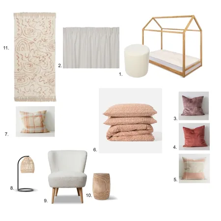 Airbnb bdrm3 Interior Design Mood Board by katiestepheninteriors on Style Sourcebook