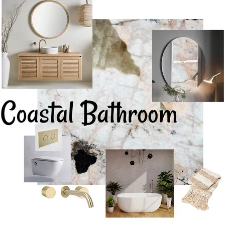 Coastal Bathroom Interior Design Mood Board by Valentina Pazzaglia on Style Sourcebook