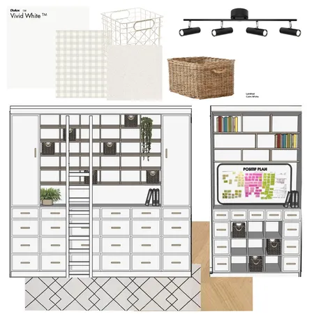 STORAGE ROOM Interior Design Mood Board by Breannen-Faye Guegan-Hill on Style Sourcebook