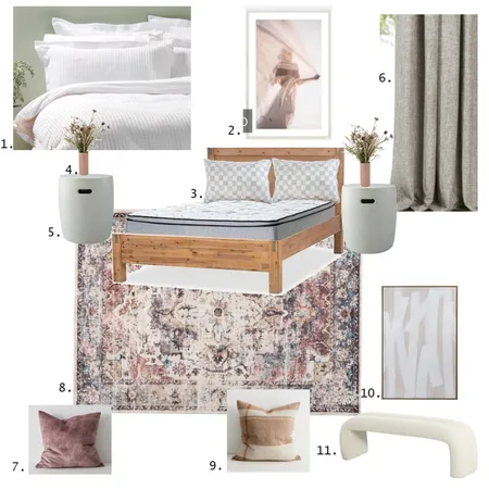 Airbnb Brdrm2 Interior Design Mood Board by katiestepheninteriors on Style Sourcebook