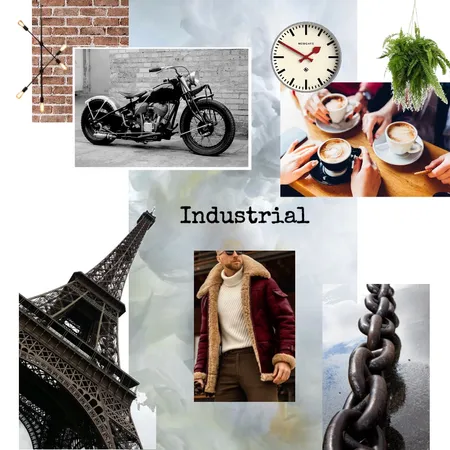 Industrial Interior Design Mood Board by Styling with Sandi on Style Sourcebook