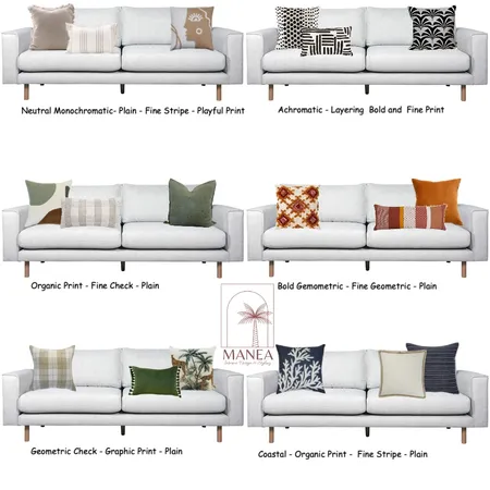 Cushion Combinations Interior Design Mood Board by Manea Interior Design & Styling on Style Sourcebook