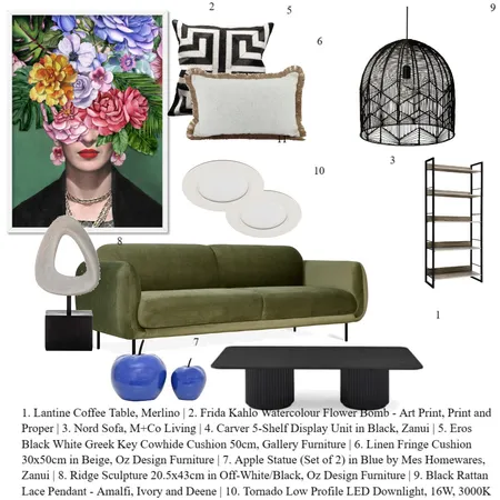 Tania's Living Room Interior Design Mood Board by Nisha on Style Sourcebook