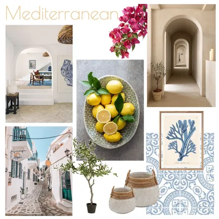 Mediterranean Inspiration Interior Design Mood Board by Chris on Style Sourcebook