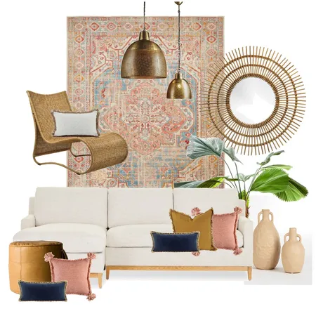 boho Interior Design Mood Board by Yvette Smith on Style Sourcebook