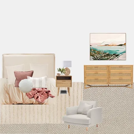 Deb Master Bedroom Interior Design Mood Board by Style and Leaf Co on Style Sourcebook