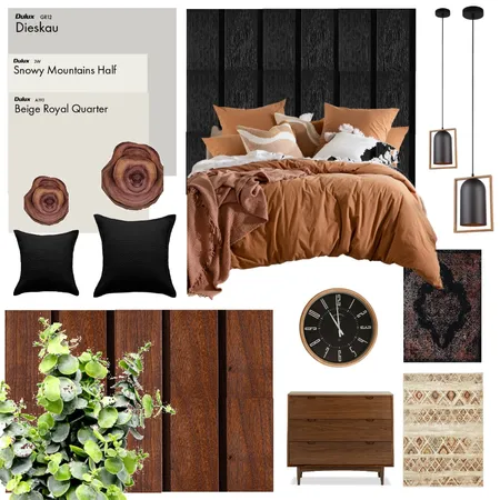 bedroom Interior Design Mood Board by AerisMosen on Style Sourcebook