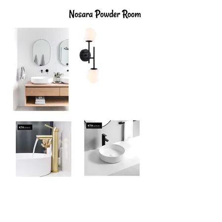 Nosara Powder Room Interior Design Mood Board by Proctress on Style Sourcebook