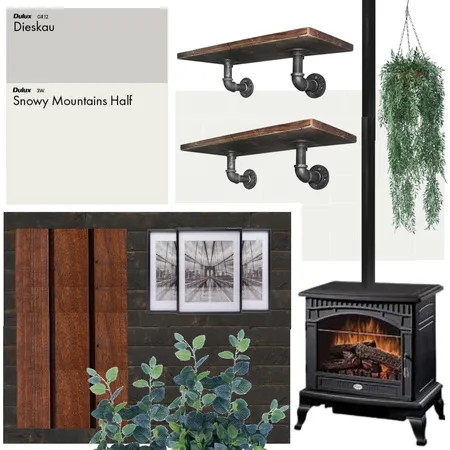 Fireplace Interior Design Mood Board by AerisMosen on Style Sourcebook