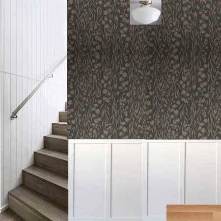 Upstairs hallway - other wallpaper Interior Design Mood Board by knadamsfranklin on Style Sourcebook