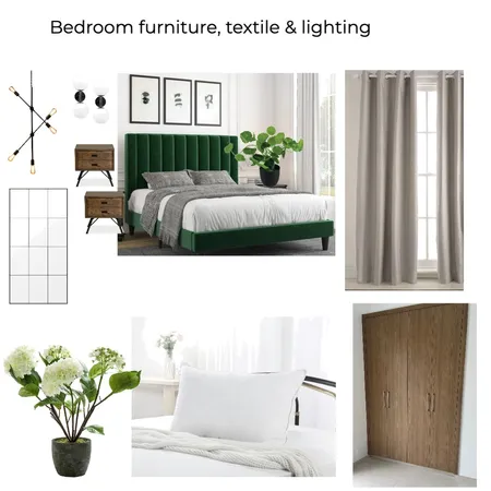 Bedroom Interior Design Mood Board by Corin Rotaru on Style Sourcebook