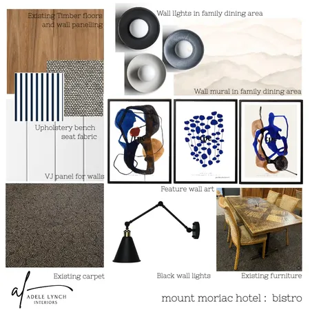 Mount Moriac : Bistro Interior Design Mood Board by Adele Lynch : Interiors on Style Sourcebook