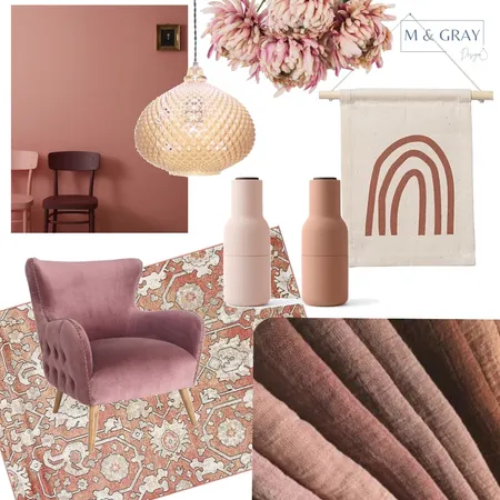 Monochromatic Interior Design Mood Board by M & Gray Design on Style Sourcebook