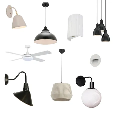 Lighting mood board Interior Design Mood Board by The Ginger Stylist on Style Sourcebook