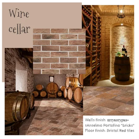 Wine cellar Interior Design Mood Board by Larissabo on Style Sourcebook