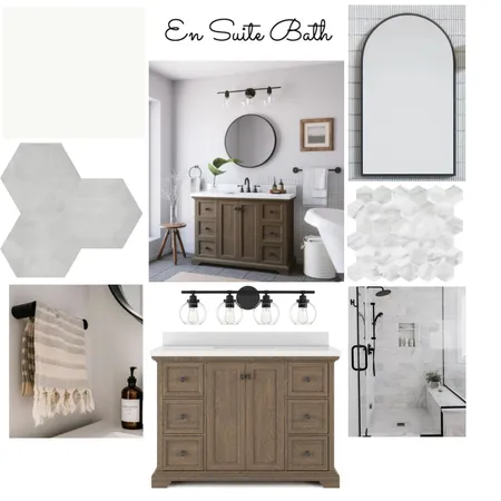 Main Bath Interior Design Mood Board by DANIELLE'S DESIGN CONCEPTS on Style Sourcebook