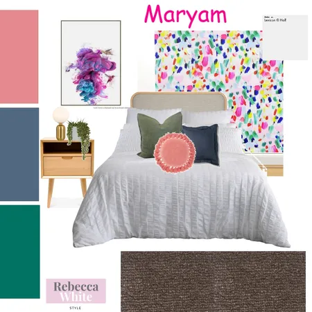 Maryam Interior Design Mood Board by Rebecca White Style on Style Sourcebook