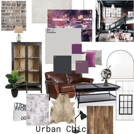 Urban Chic Interior Design Mood Board by Joanna Beckton on Style Sourcebook