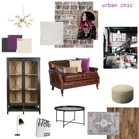 Urban Chic Interior Design Mood Board by Joanna Beckton on Style Sourcebook