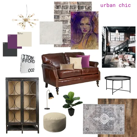 Urban Chic Interior Design Mood Board by Joanna Beckton on Style Sourcebook