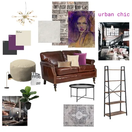 Urban Chic Interior Design Mood Board by Joanna Beckton on Style Sourcebook