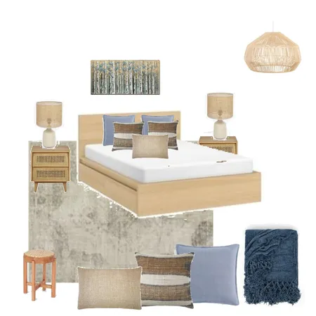 Jill's Guest Bedroom Interior Design Mood Board by Phil & Cecilia Home and Interiors on Style Sourcebook