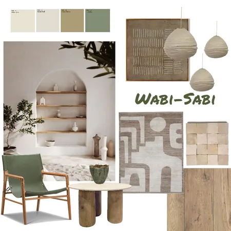 Wabi-Sabi Board Interior Design Mood Board by AFox on Style Sourcebook