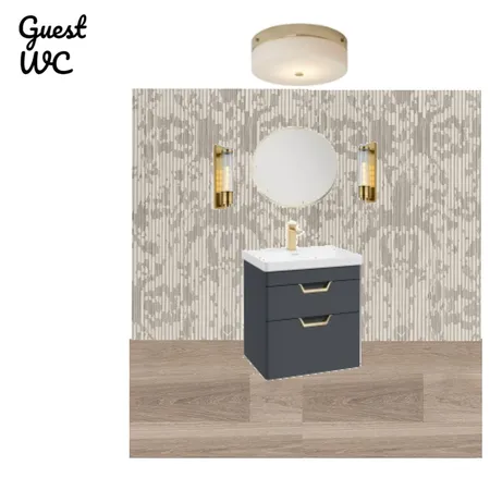 Guest WC Interior Design Mood Board by CarCallaghan on Style Sourcebook