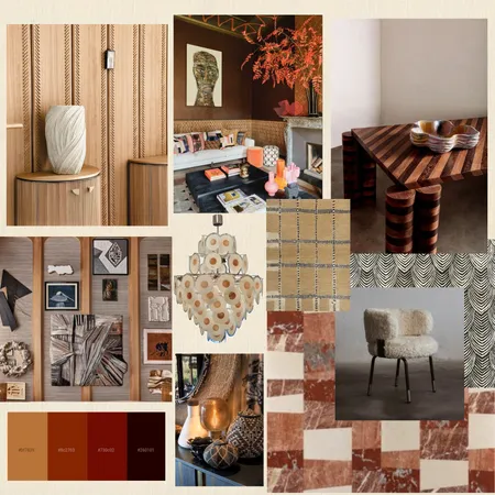 Maximalist Nomad Interior Design Mood Board by Larmour on Style Sourcebook